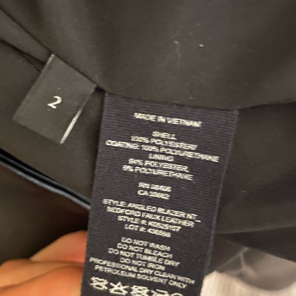 Theory Leather Blazer - Picture 6 of 6